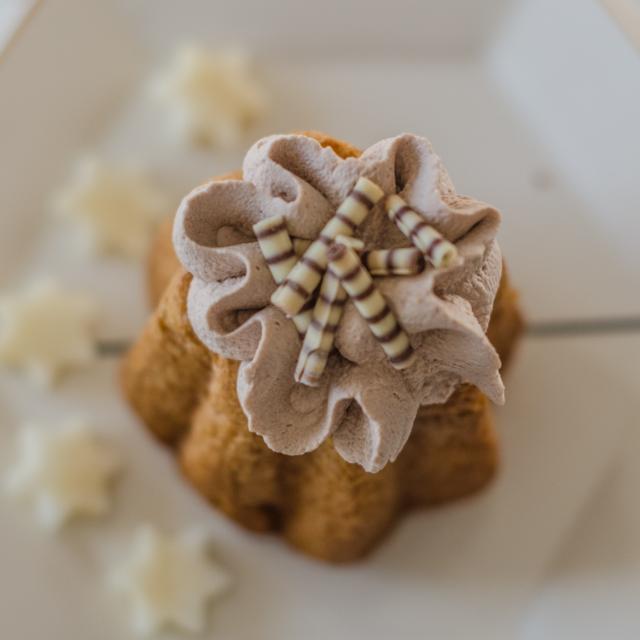 Pandoro mascarpone, pere e cioccolato