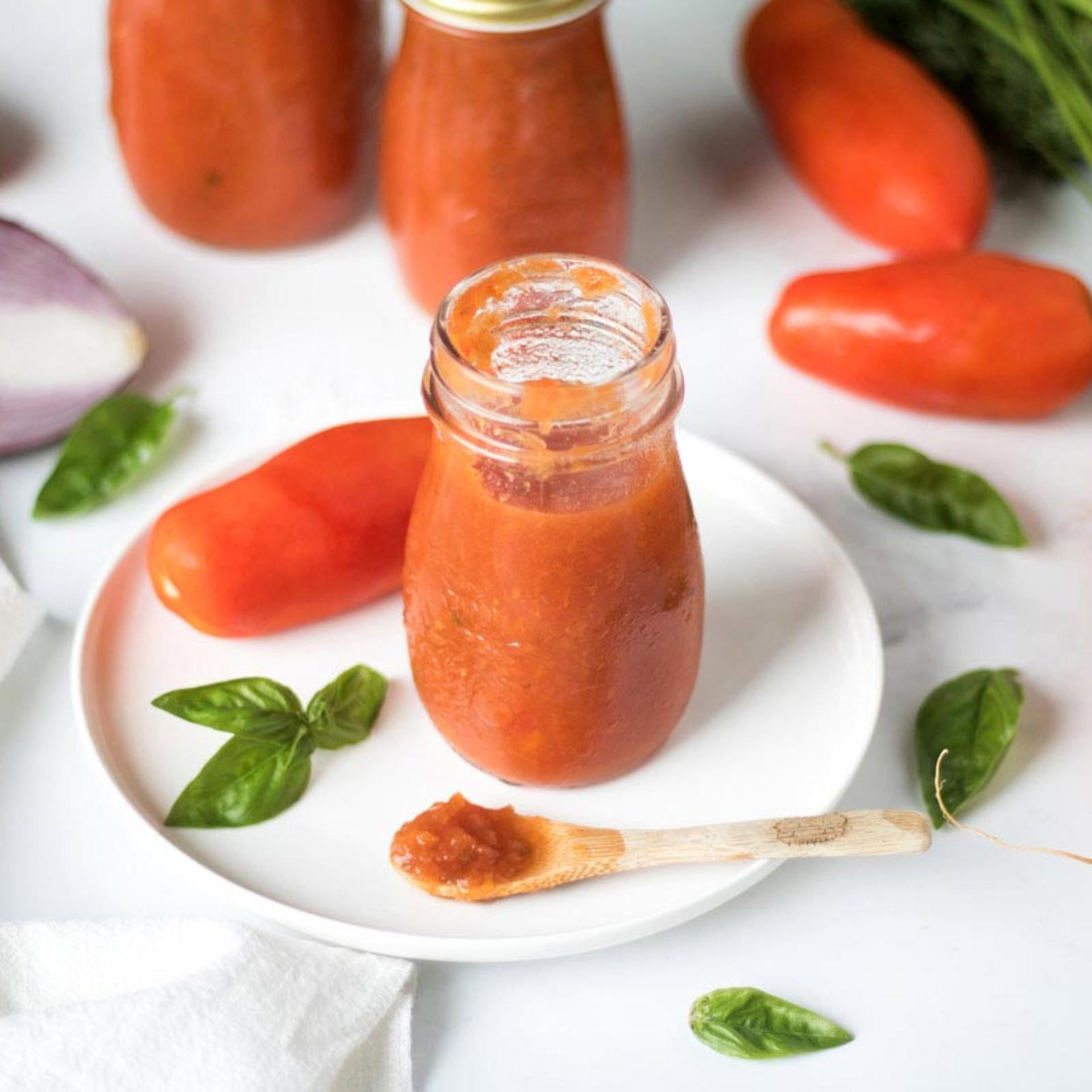 Passata ricca di pomodoro