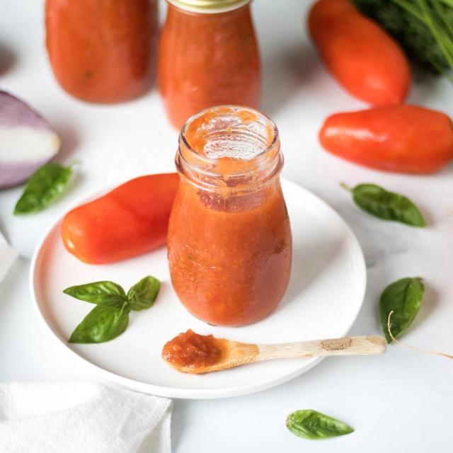 Passata ricca di pomodoro