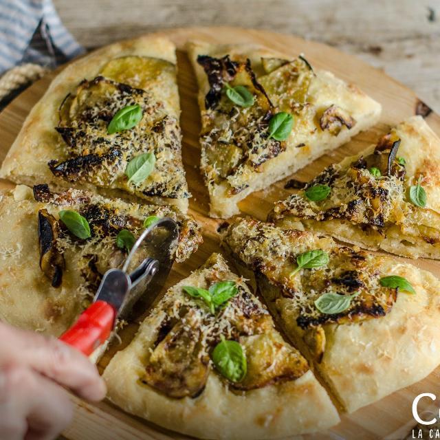 Pizza alle melanzane
