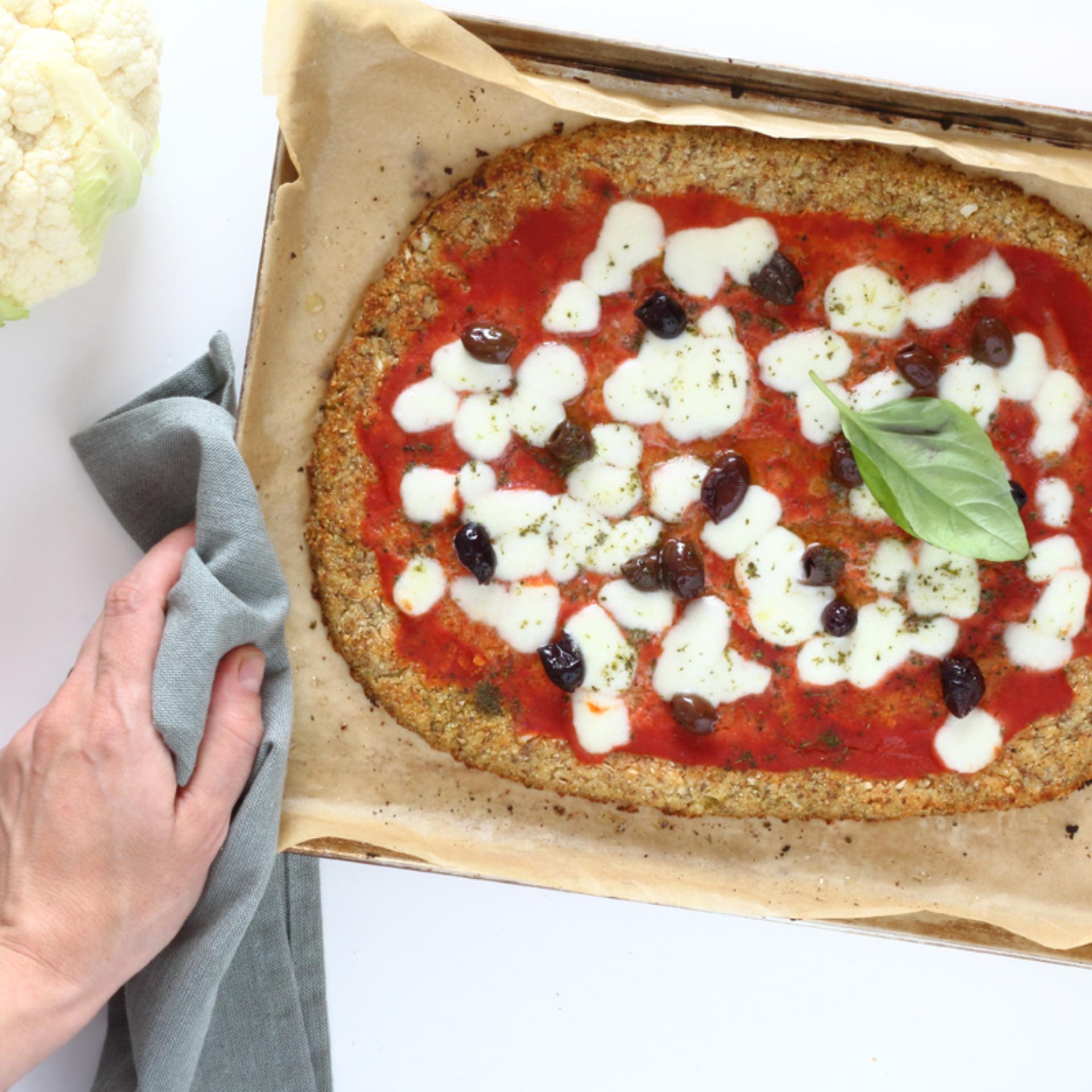 Pizza di cavolfiore