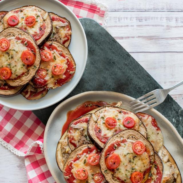 Pizzette di melanzane