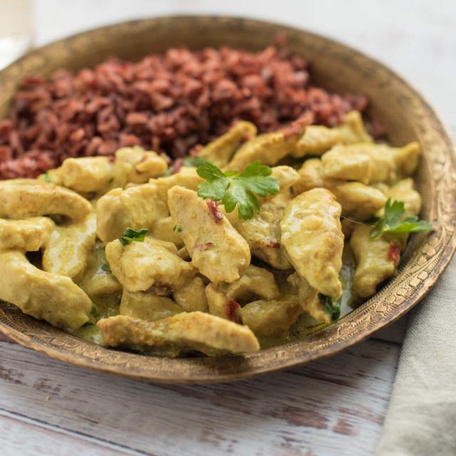 Pollo al curry