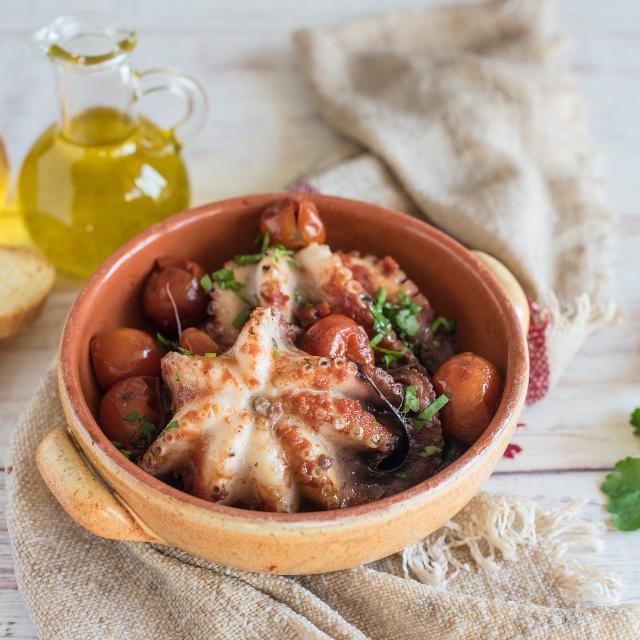 Polpo alla luciana