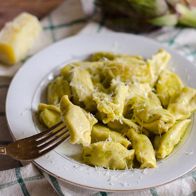 Ravioli ai carciofi