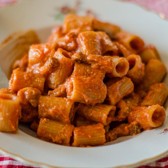 Rigatoni all'amatriciana