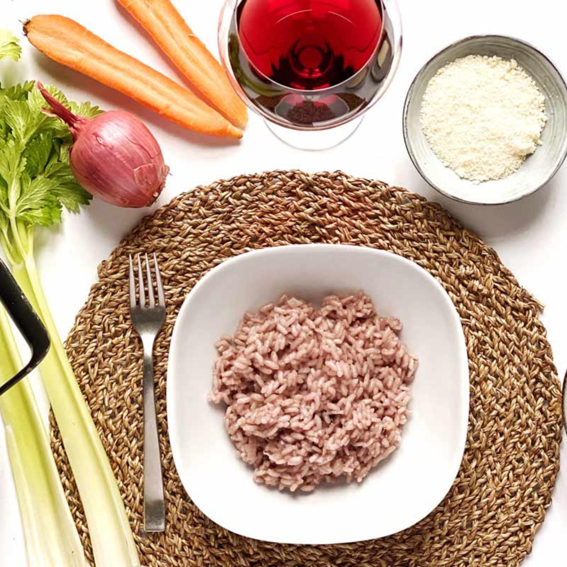 Risotto al Dolcetto d'Alba