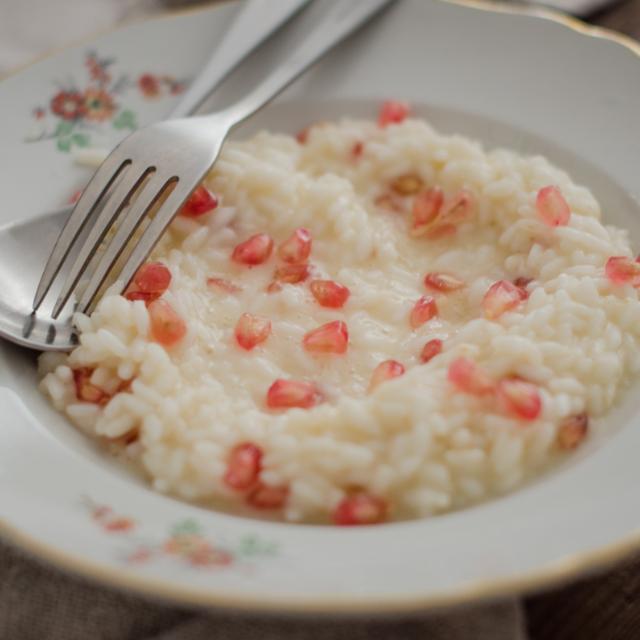 Risotto alla melagrana
