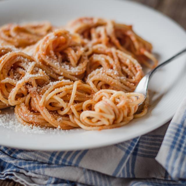 Spaghetti all'amatriciana