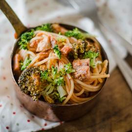Spaghetti tonno e broccoli