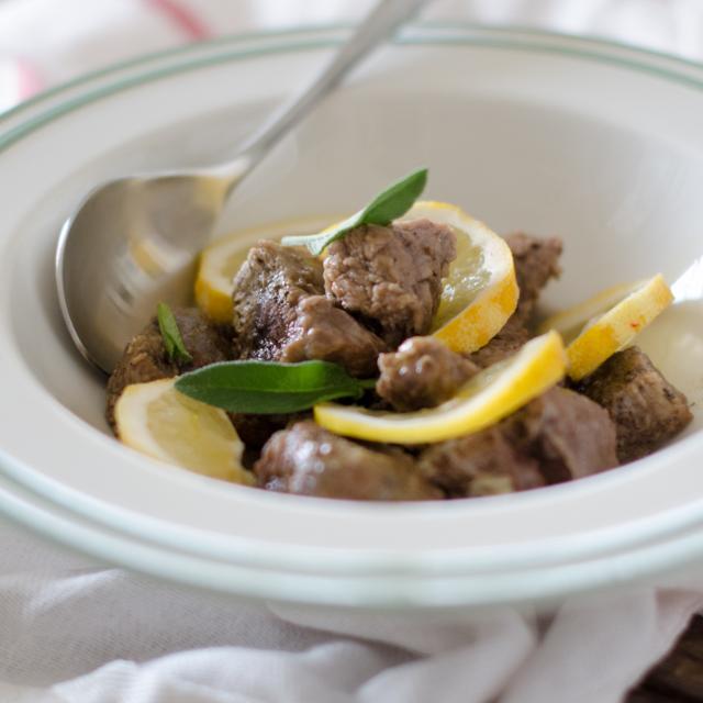 Spezzatino limone e senape