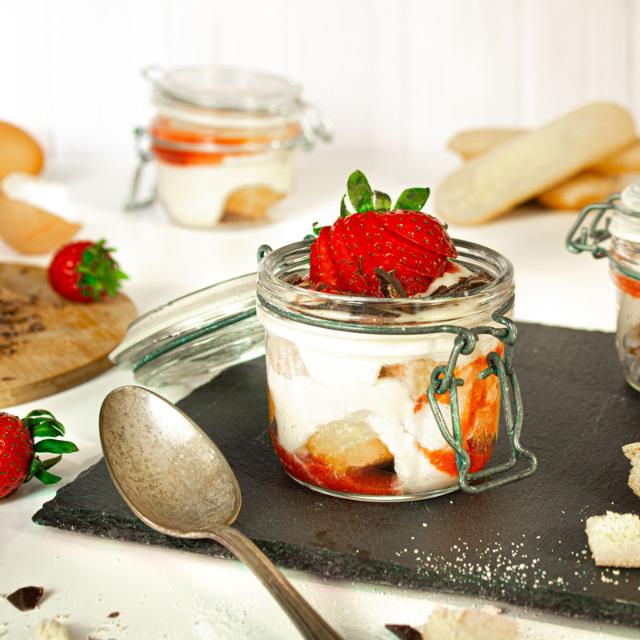 Tiramisù alle fragole