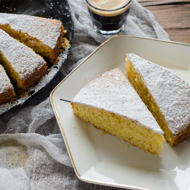 Torta croccantina di mais