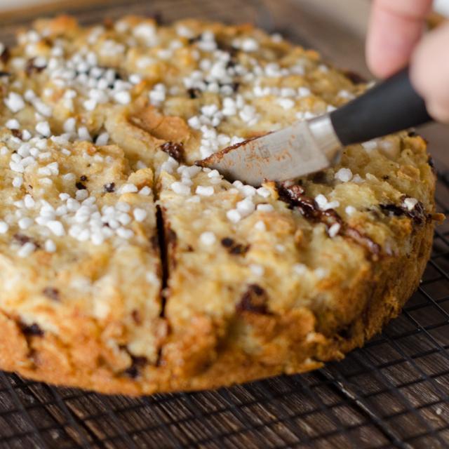 Torta di pane e pere