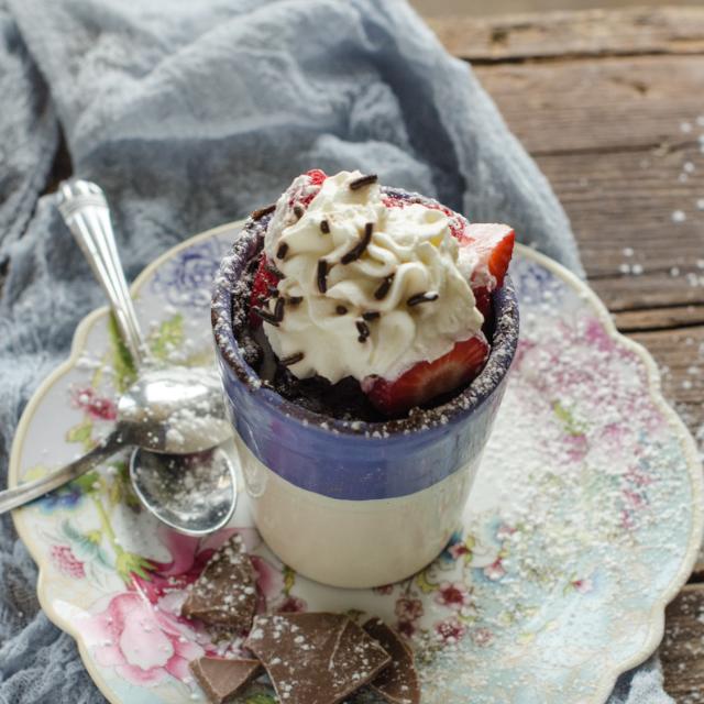 Torta in tazza