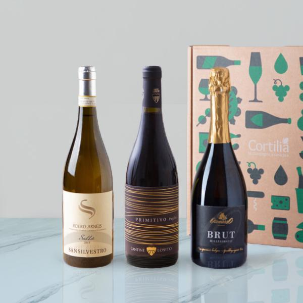 Produttori vari Cassetta Vino e aperitivo